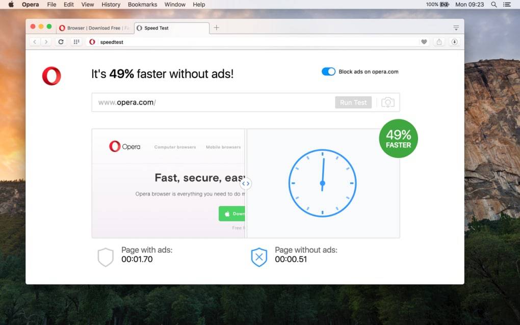 opera browser mac version for 10.9.5